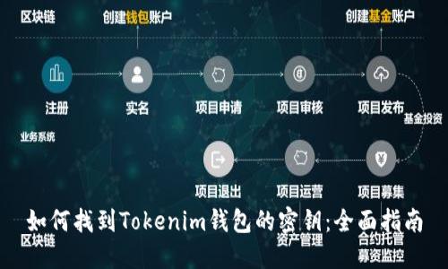 如何找到Tokenim钱包的密钥：全面指南