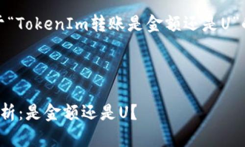 好的，下面是一个关于“TokenIm转账是金额还是U”的友好和相关关键词。

及关键词

TokenIm转账方式解析：是金额还是U？