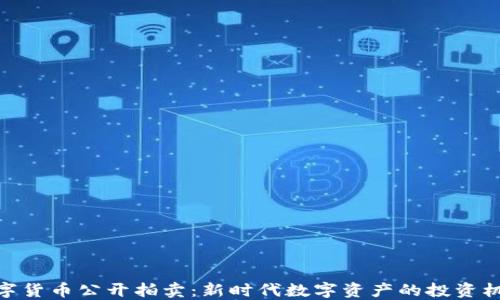 
数字货币公开拍卖：新时代数字资产的投资机会
