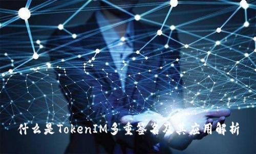 什么是TokenIM多重签名及其应用解析