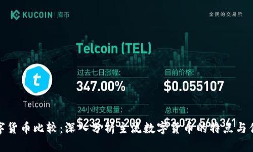 数字货币比较：深入分析主流数字货币的特点与优劣