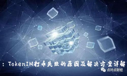 : TokenIM打币失败的原因及解决方案详解